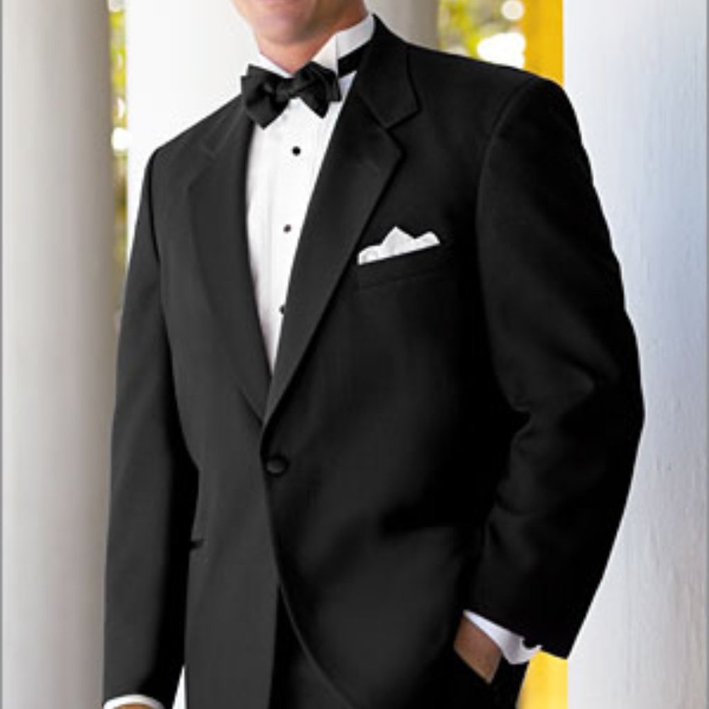 Jean Yves One-Button Notch Tuxedo Jacket - Men's Formalwear - Various Sizes